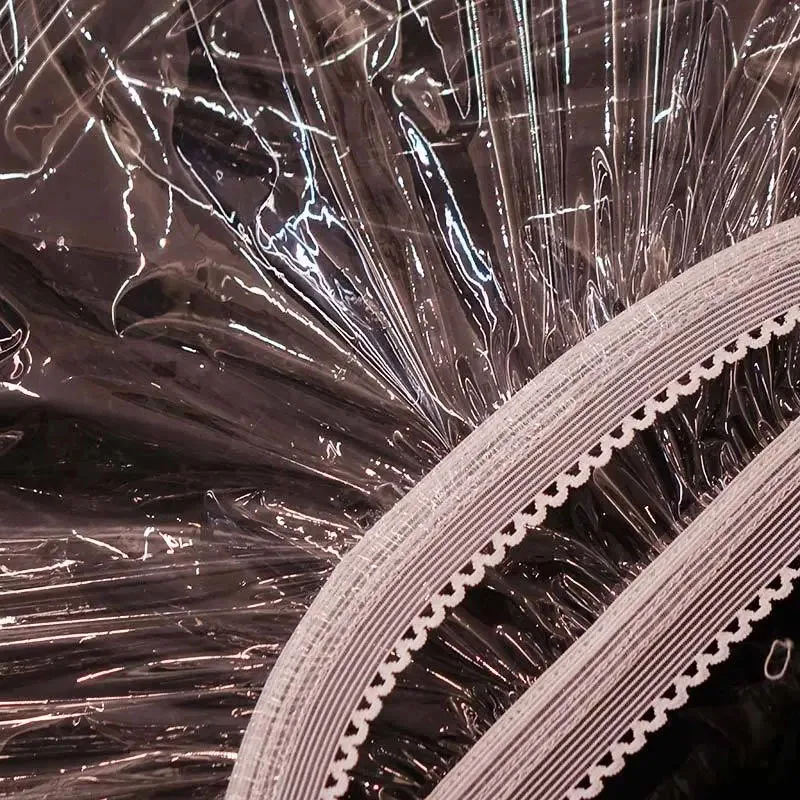 

Ultra-Thin PVC Fully Transparent Plastic Lace Men Sexy Briefs Woman Open Crotch Mid Waist Soft Triangle Pants Erotic Underwear