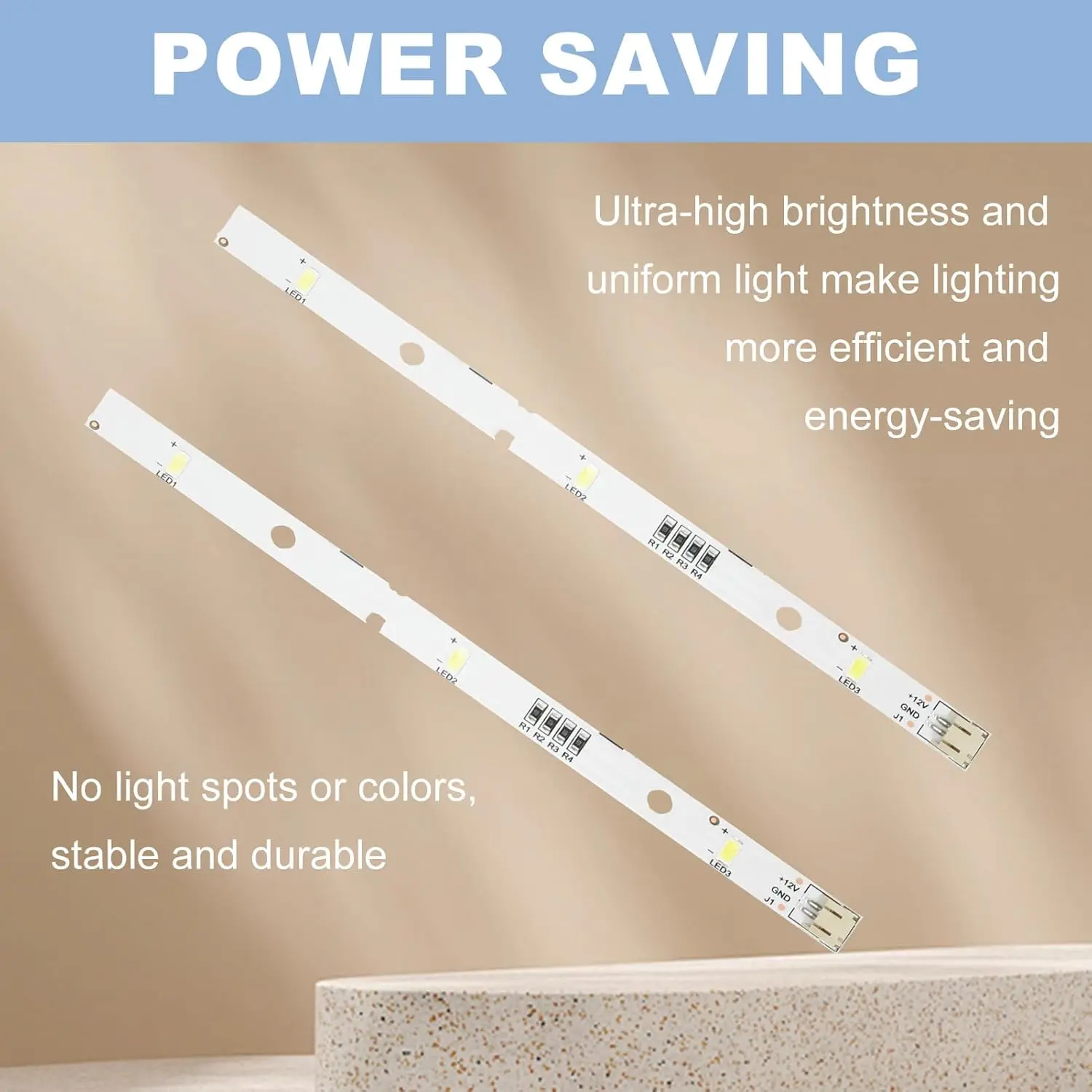 1 szt. Paski świetlne LED zamiennik pasuje do lodówki Rongsheng/Hisense MDDZ-162A 1629348 1529227