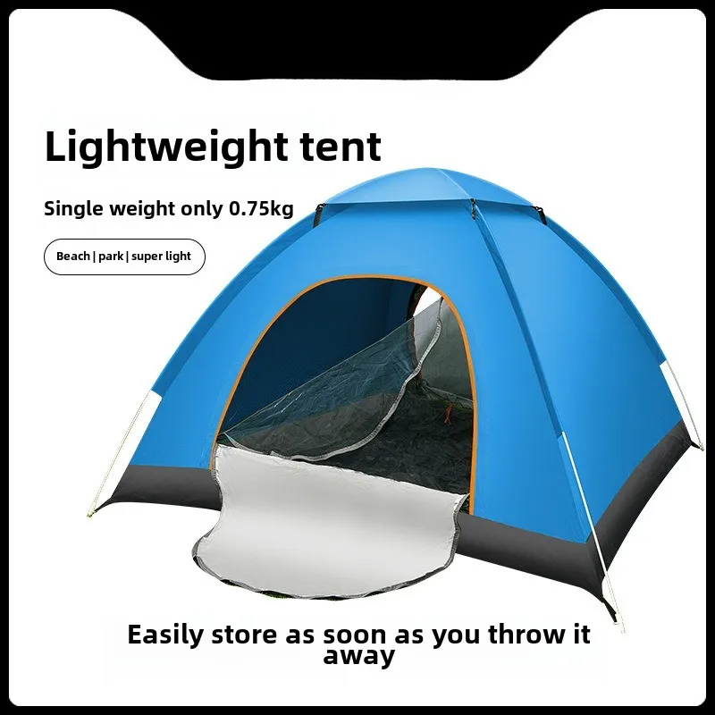 Automatic Instant Pop Up Potable Beach Tent Dome Tent Automatic Camping Travel Lightweight Camping for Traveling