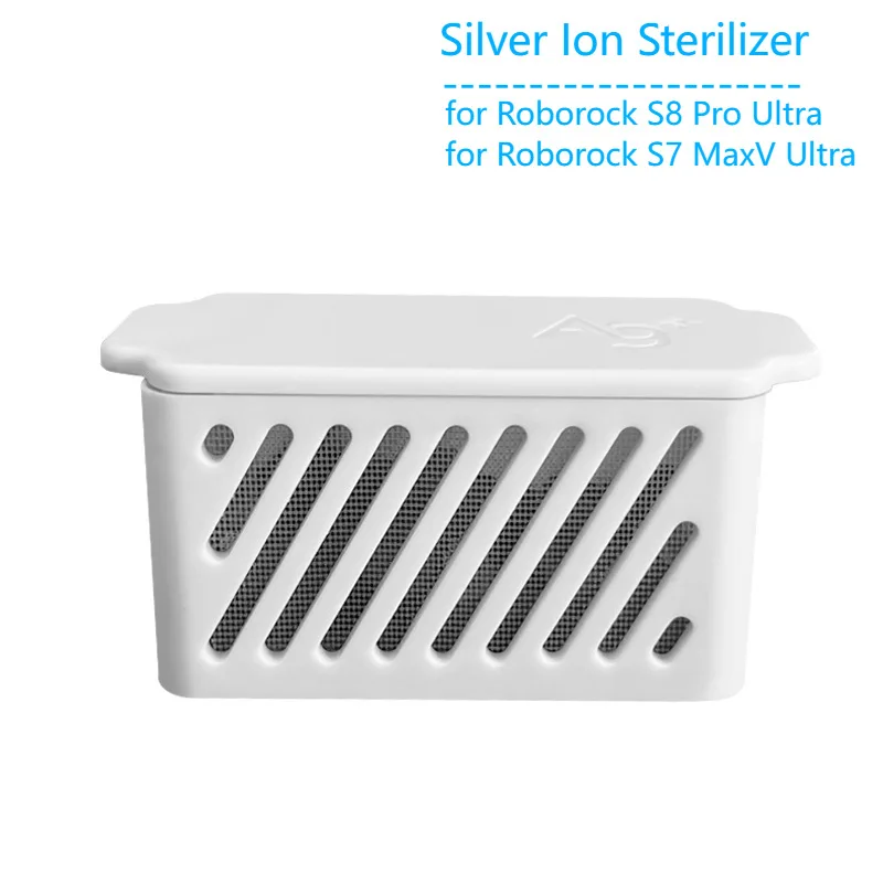 Silver Ion Sterilizer for Roborock S7 MaxV Ultra S8 Pro Ultra Vacuum Cleaner Spare Parts Silver Ion Module Accessories