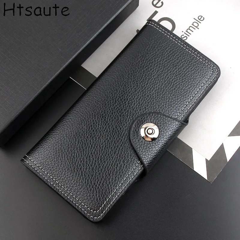 

New Men's Wallet Thin Slim Wallet Long Male Business Clutch Bag Coin Purse Luxury Brand Men Wallet Carteira Masculina Cardholder