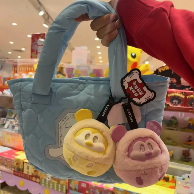 

Kawaii Original Mickey Fun Crash Series слепая коробка кулон мультфильм Микки виниловая кукла милая сумка кулон кукла игрушка детский подарок