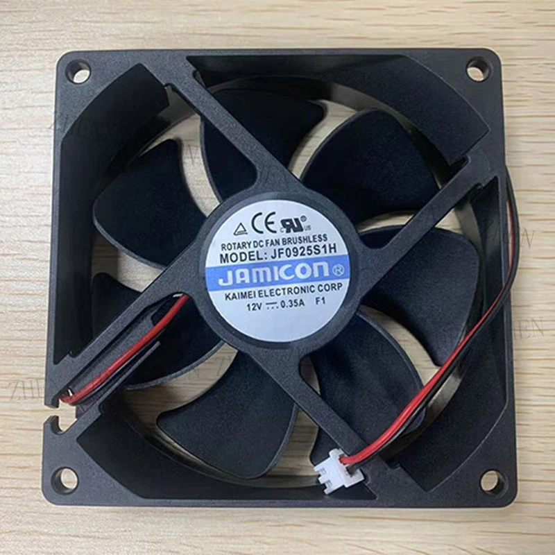 S New for JAMICON JF0925S1H 12V 0.35A 2-pin silent cooling fan#QW