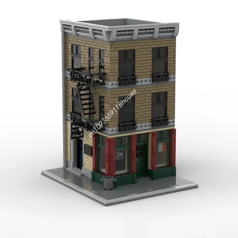 767PCS Super Heroe Peter's Apartment/Nelson & Murdock Office/Irish Pub Modular Model Moc Building Blocks Stacking Brick Creative