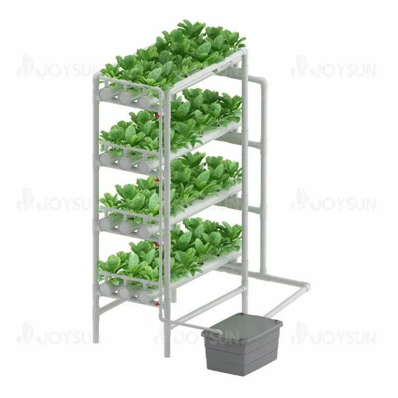 نظام النمو المائي NFT الكبير واحد PE الدفيئة الزراعية مربع منخفضة التكلفة معدات الزراعة المائية للري للبيع