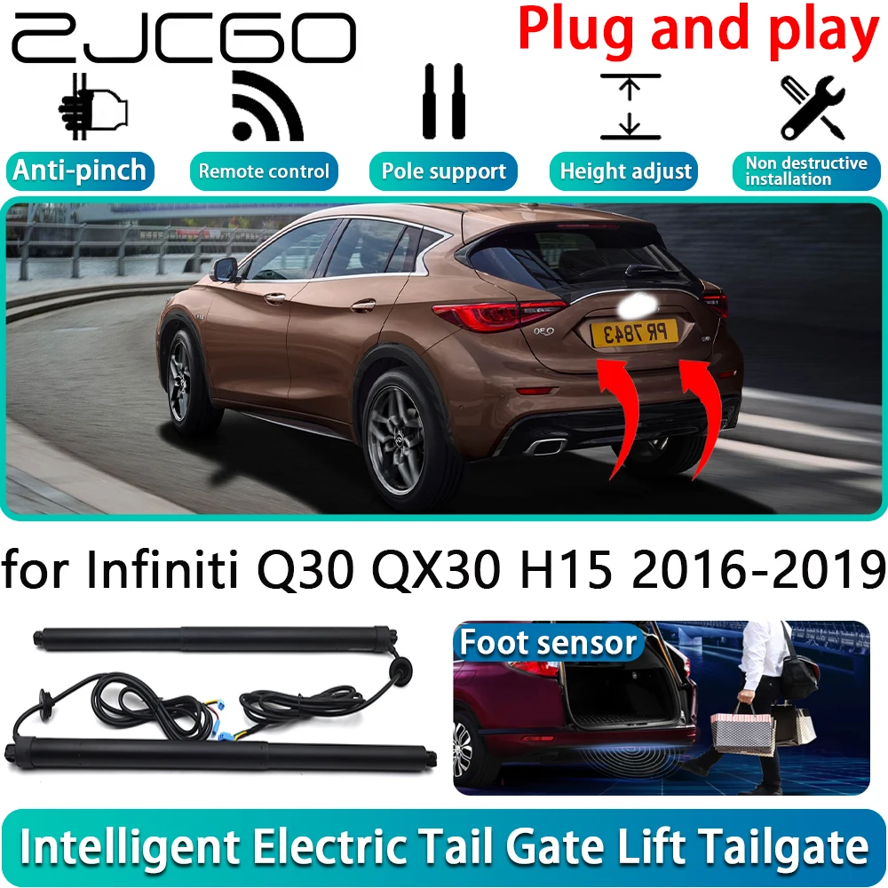 

for Infiniti Q30 QX30 H15 2016-2019 Car OEM Electric Powered Tailgate Power Liftgate Automatic Tailgate System With Foot Sensor