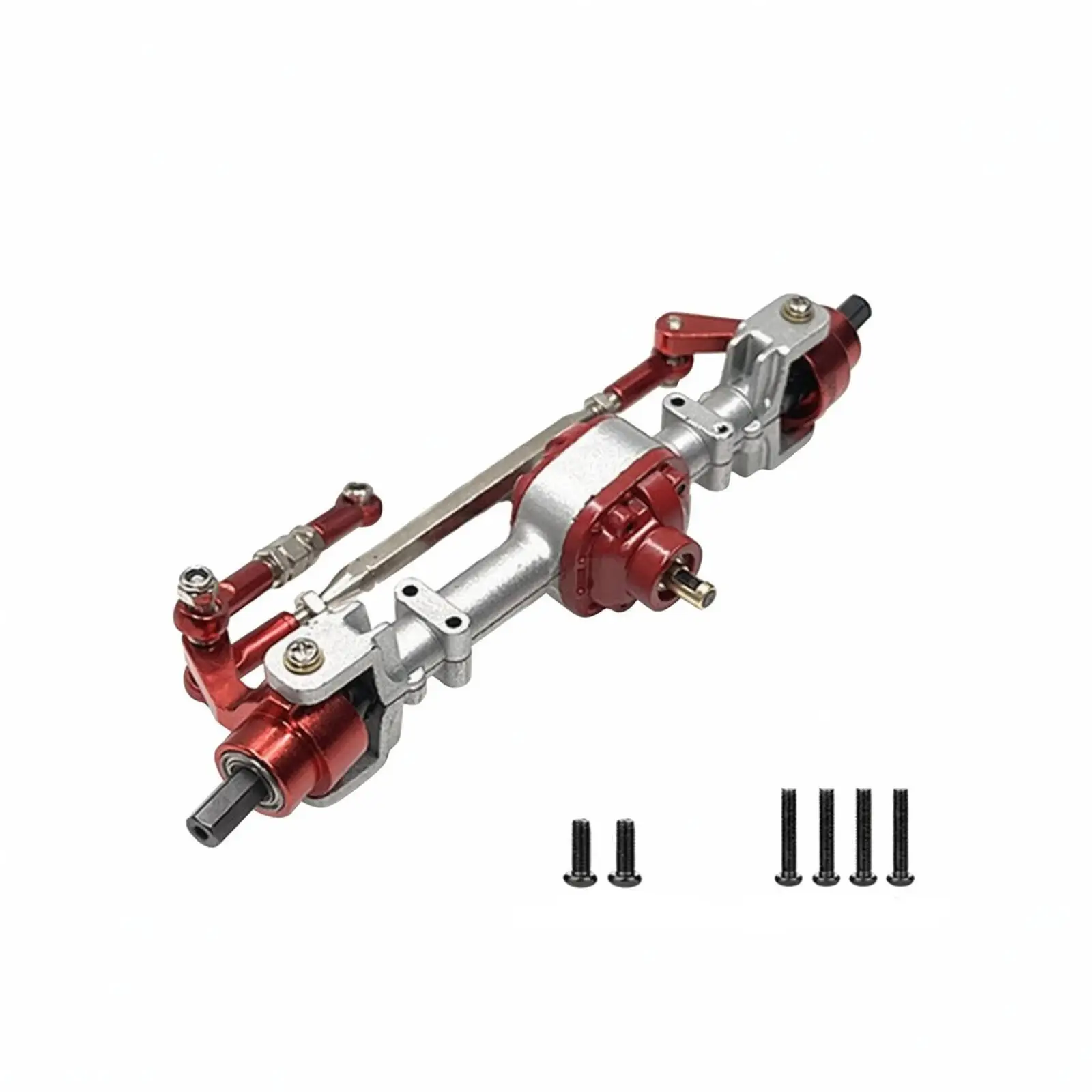 Durable Metal Axle Kit for 1/12 RC Jeep Crawler Compatible with MN78 MN82 MN98 V2 MN99S V2 Drive Output