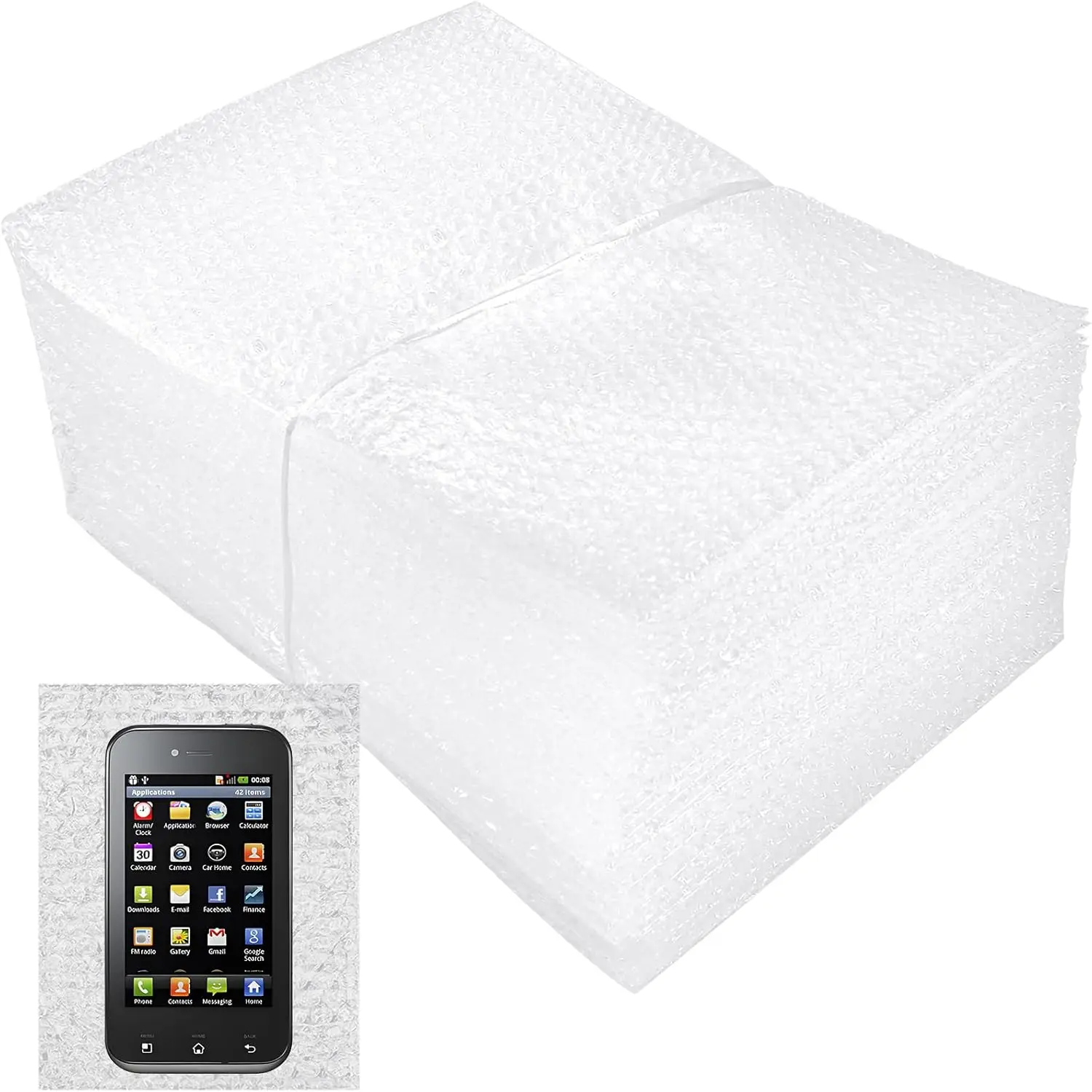 

30 Pcs 8x10 Inch Bubble Pouches, Double Wall Thickening, Clear Cushioning Bags for Shipping Fragile Items