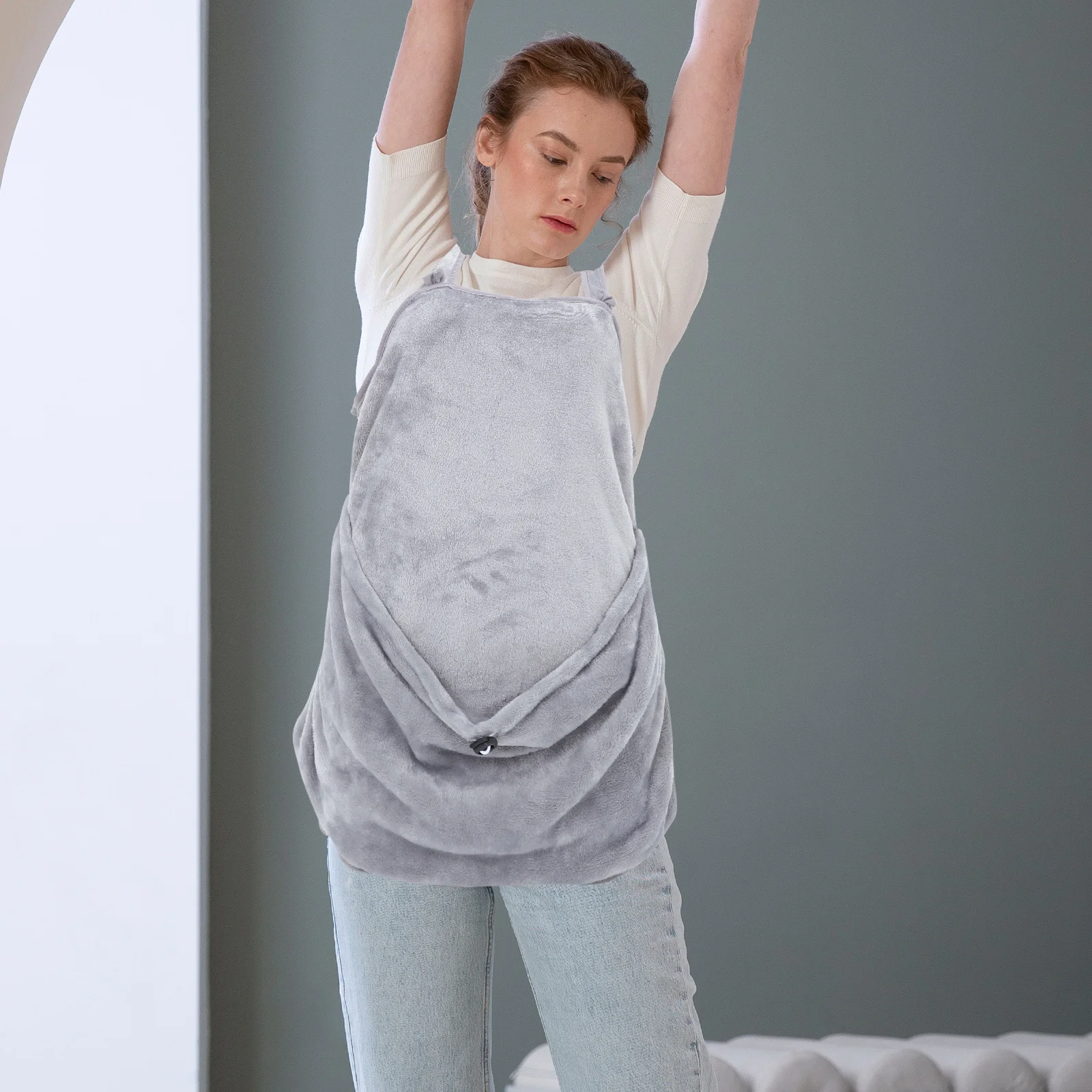 

Cat Apron Carrying Bag Soft Comfortable Pet Carrier Sling Small Cat Sleeping Bag Portable Holding Apron Pet Storage Pouch