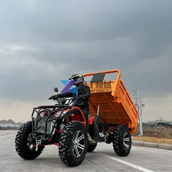 Selling 300cc ATV Agricultural Vehicle 4-drive Automatic Lifting with Cargo Bucket