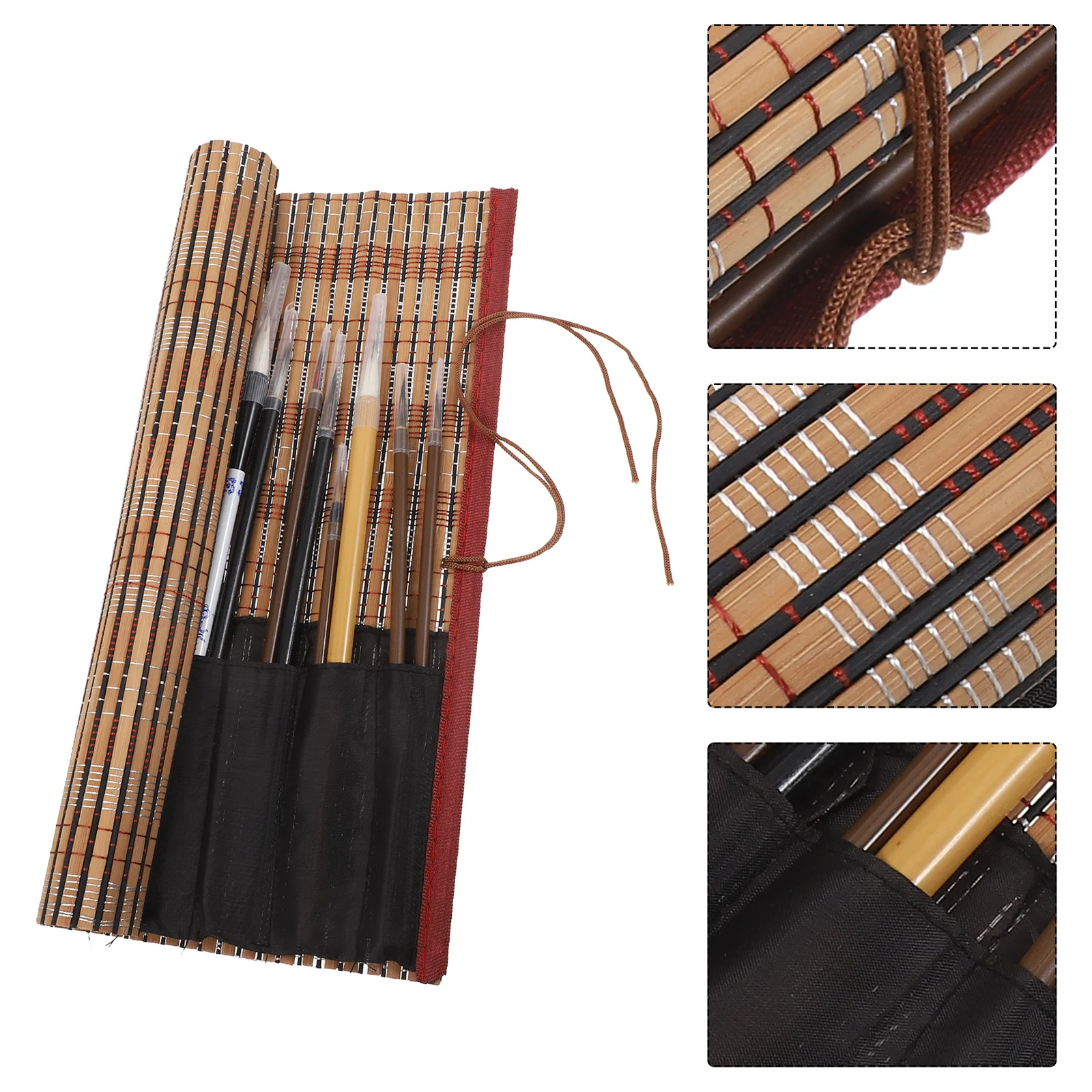 

1Set Chinese Calligraphy Brush Set Traditional Calligraphy Brushes Kit for Watercolor Ink Art Flexible Tips Professional