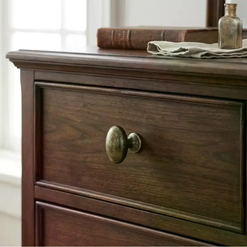 Vintage Durable Metal Cabinets Wardrobes Doors Drawers Bedside Table Handles For Kitchen Dresser Drawer Home Accessories