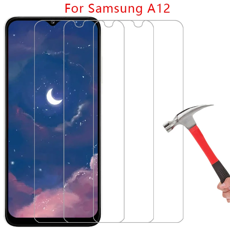 tempered glass for samsung galaxy a12 phone case on samsunga12 galaxya12 a 12 12a 4g 5g back cover 360 samsumg galxy a12case cas