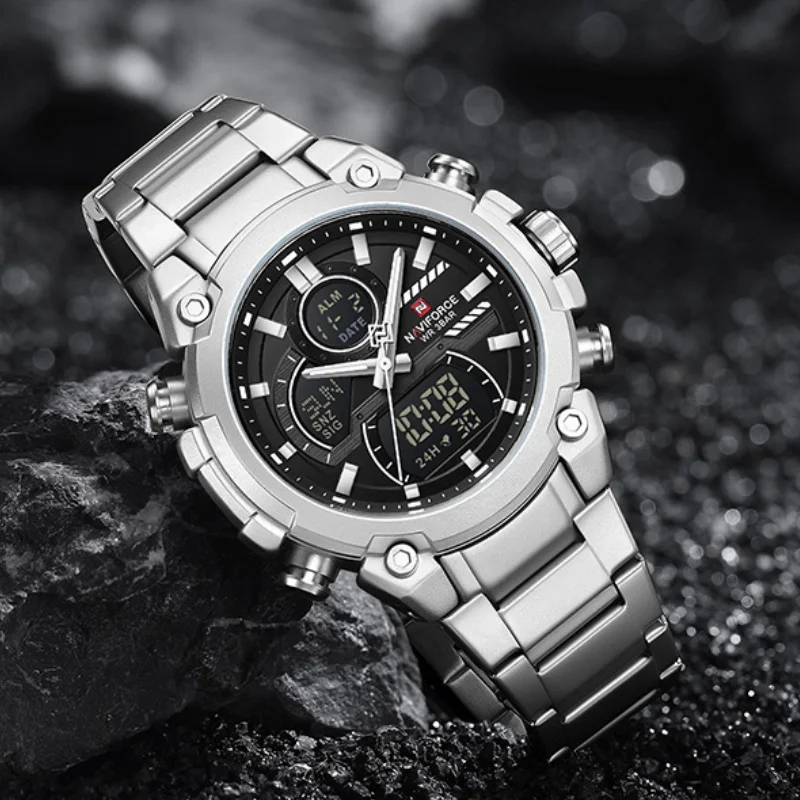 

NAVIFORCE 2026 Watch Men Bussiness Original New Wrist Waterproof Digital Fashion Watches Male Relogio Masculino Free Shiping