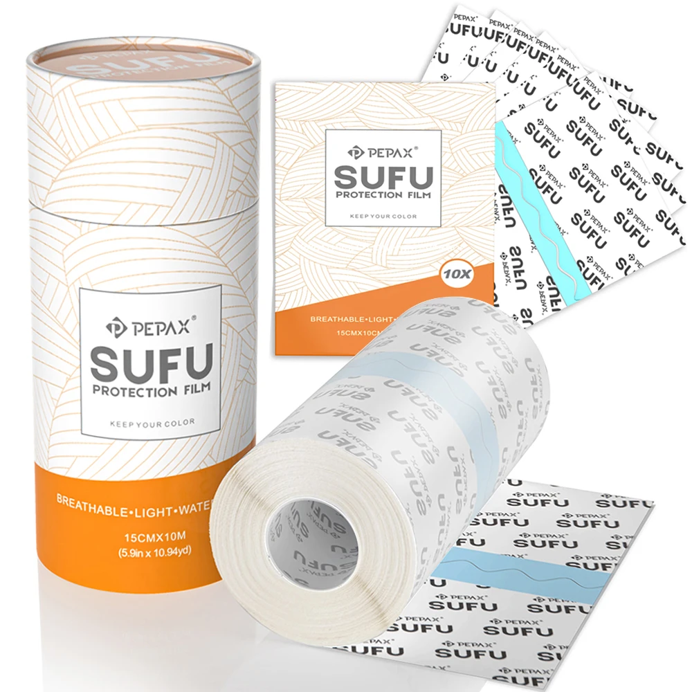 

PEPAX SUFU защитная пленка для татуировки прозрачная матовая пленка для ухода за татуировкой 0,02 мм ремонтная повязка для татуировки пленка аксессуары для татуировок