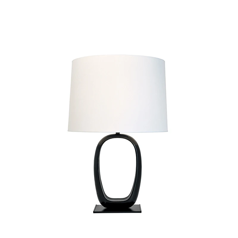 

Simple high-end art, retro home, living room coffee table, bedroom bedside design, study soft decoration, table lamps