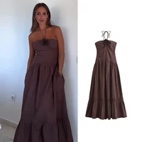 Vestido largo de verano para mujer - 12.94 € Vestido largo de verano para mujer