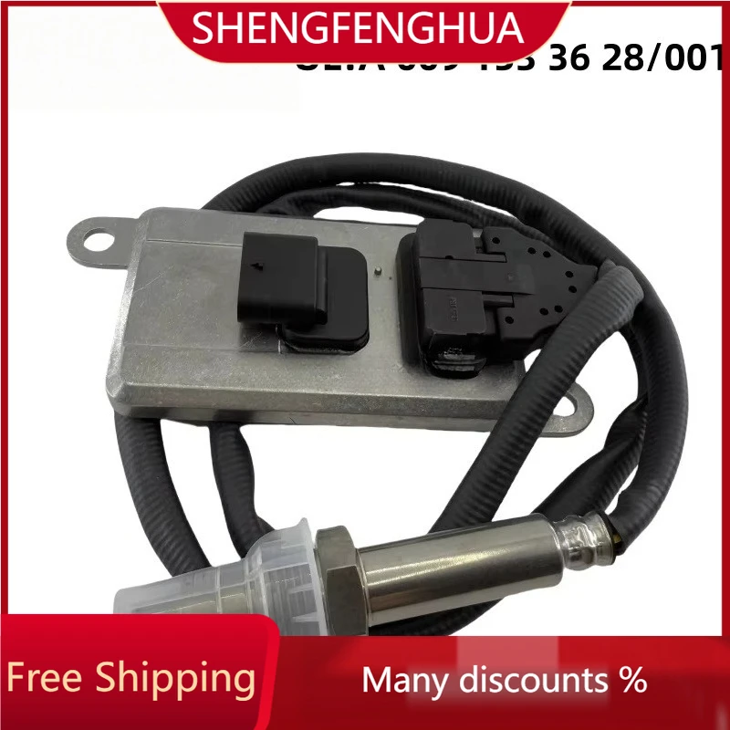 SHENGFENG HUA Free Shipping NOx Sensor A0091533628 5WK96616D Nitrogen Oxygen Sensor For Mercedes-Benz Actros Atego Axor Econic Z