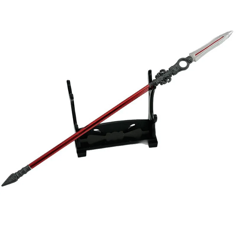 Starożytne chińskie zimne broni, metalowe rękodzieło, zabawki, miecze, szpilki, długie włókińce, rękodzieło 22 cm, ozdoby, modele, prezenty dla chłopców