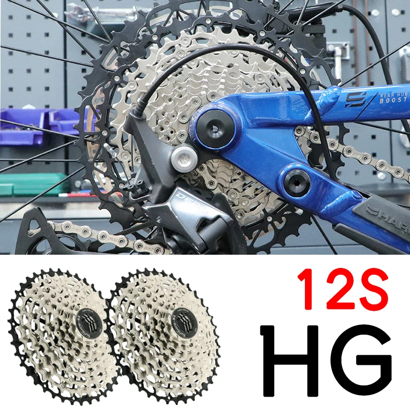 

Hg 12 Speed Cassette Lightweight Mtb K7 12-Speed 11 42T 44T 50T 52T Sprocket 12V 42 44 50 Mountain Bike Flywheel