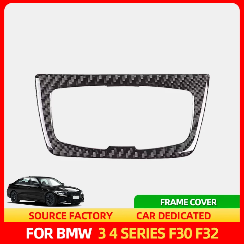 

Стайлинговые молдинги из углеродного волокна, салон автомобиля, переключатель фар, рамка, наклейка, отделка для BMW 3, 4 серии F30 F32 2013 2014 2