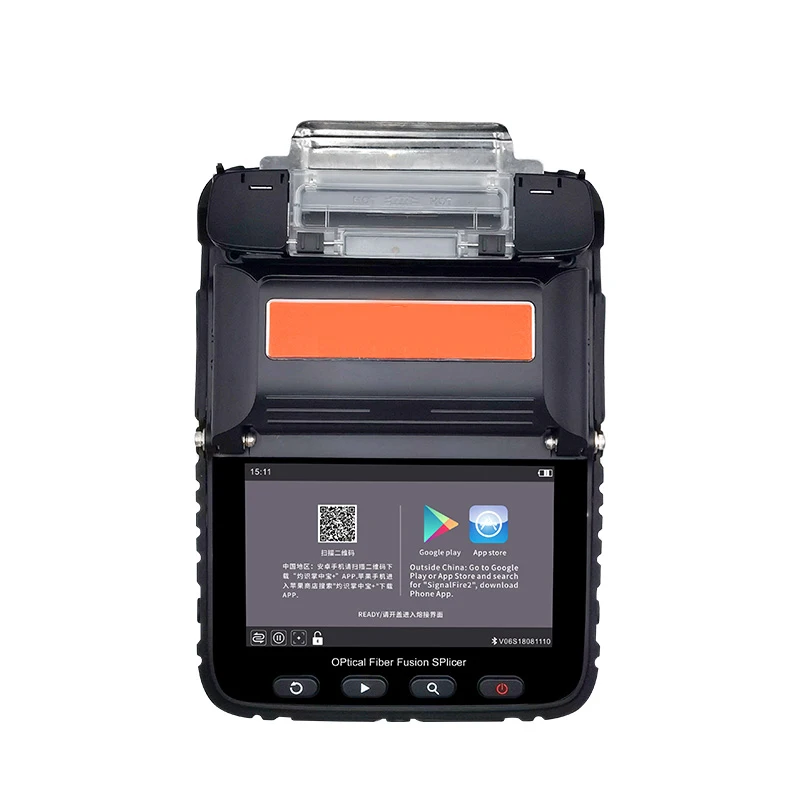 New FTTH Welding Machine Ai-6c Six Engine Core Alignment Optical Fiber Welding Machine Automatic Fiber Welding Machine