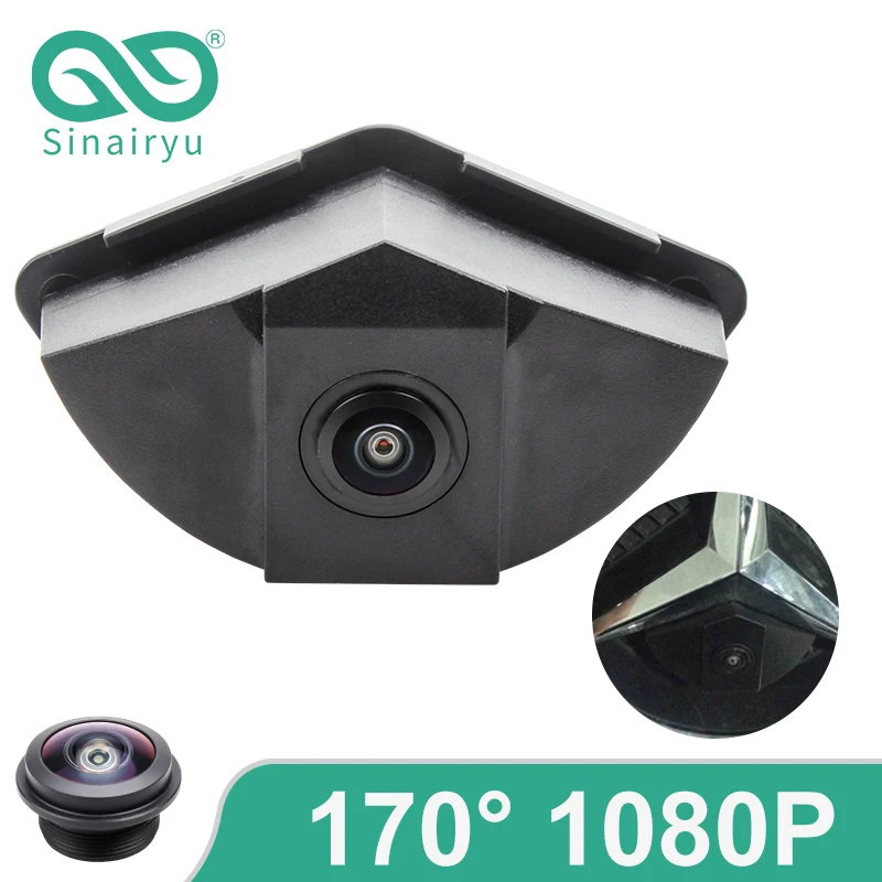 Sinairyu AHD Car Front View Camera For Mercedes Benz W211 Sprinter ML W164 W205 SLK R171 Vito W639 W204 W209 W212 W906 W203 W447