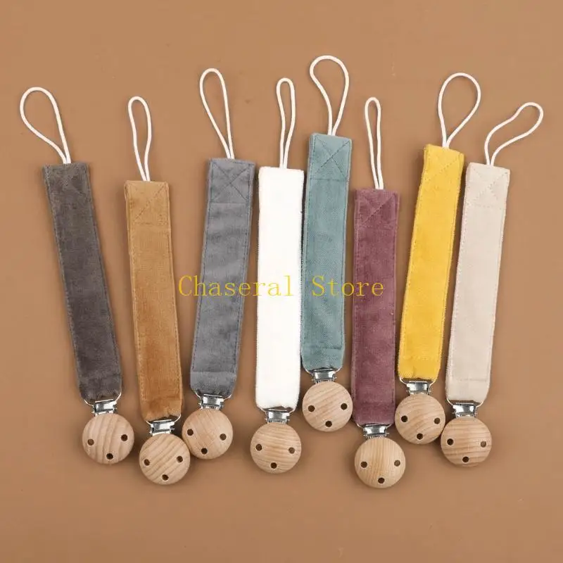 E7CE Baby Pacifier Chain Newborn Pacifier Clip Prevents Dropping Convenient for Moms