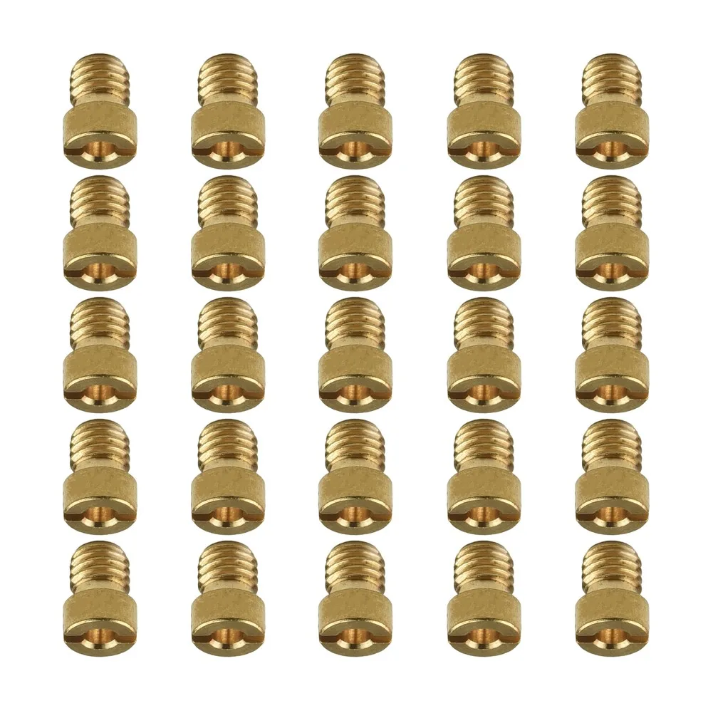 Jet Main Jet Set Turning Kit Accessories For Carburettors For Dellorto Carburetor Kit M5 Nozzles Vergaser 25pcs