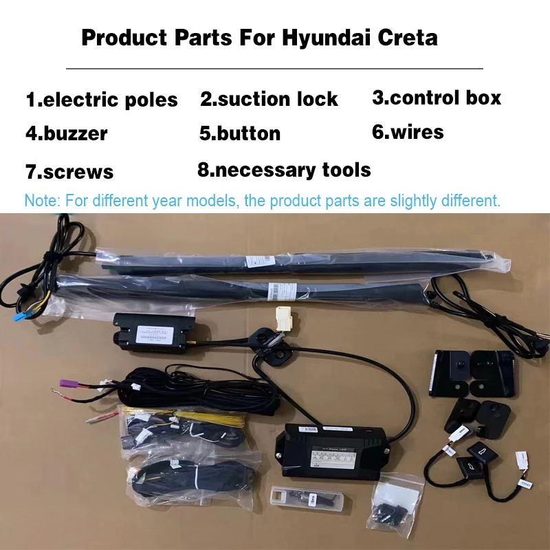 For Hyundai IX25 Creta 2015+ Electric Tailgate Control of the Trunk Drive Car Lift Auto Trunk Auto Opening Rear Door Power