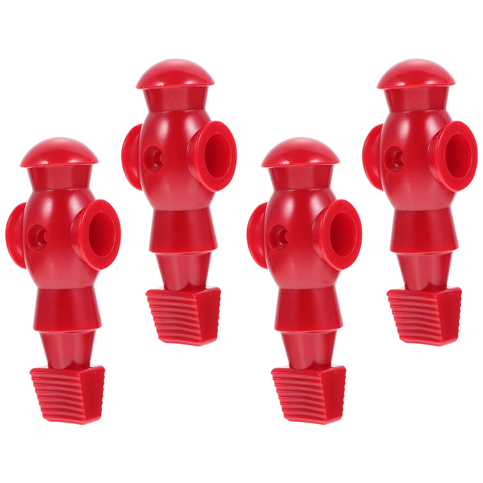 4pcs Foosball Resin Replacement Figurine for Foosball Player Table Football Game Accessories Durable Bright Colors