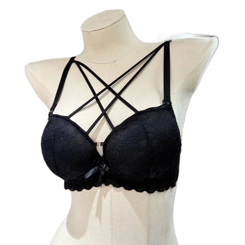 T Shirt Bra Seamless - Бюстгальтер KUCLUT Cross Front Wireless с