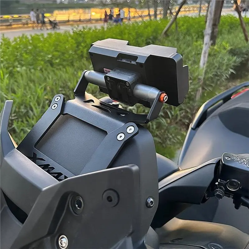 Top sale 1Set Navigation Mount Pole + Wireless Phone Holder For 2023 Yamaha