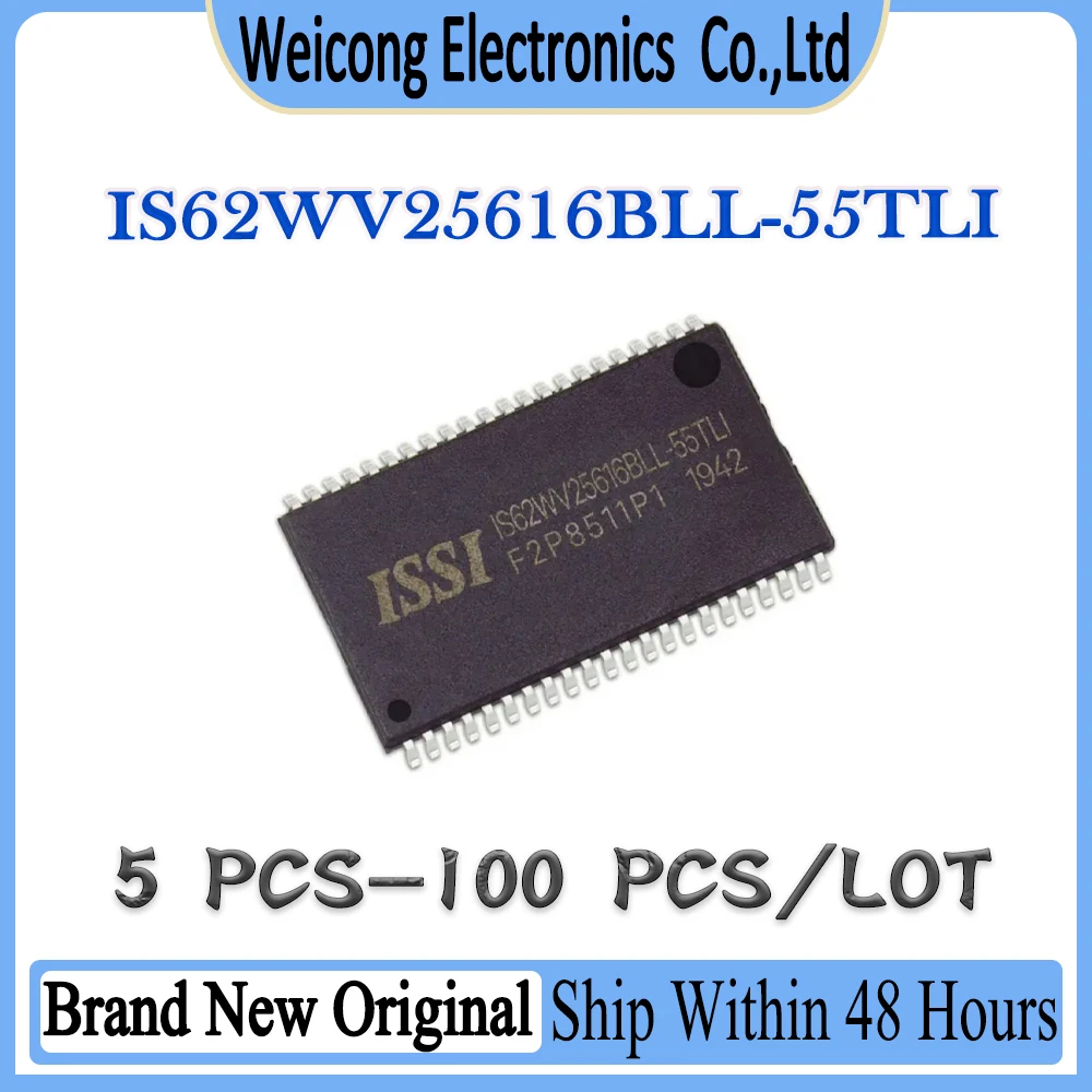 

IS62WV25616BLL-55TLI IS62WV25616BLL-55TL IS62WV25616BLL-55T IS62WV25616BLL-55 IS62WV25616BLL IS62WV25616 IC Chip TSSOP-44