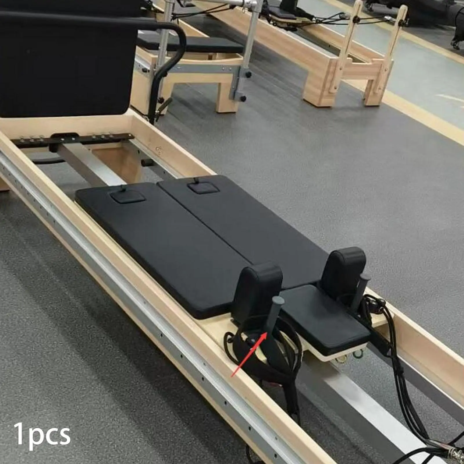 Pilates Reformer Pull Rope Holder Pilates Core Bed Accesorio Pieza Componente, Varilla de fijación Percha de cuerda para mujeres Hombres Entrenamientos de gimnasio