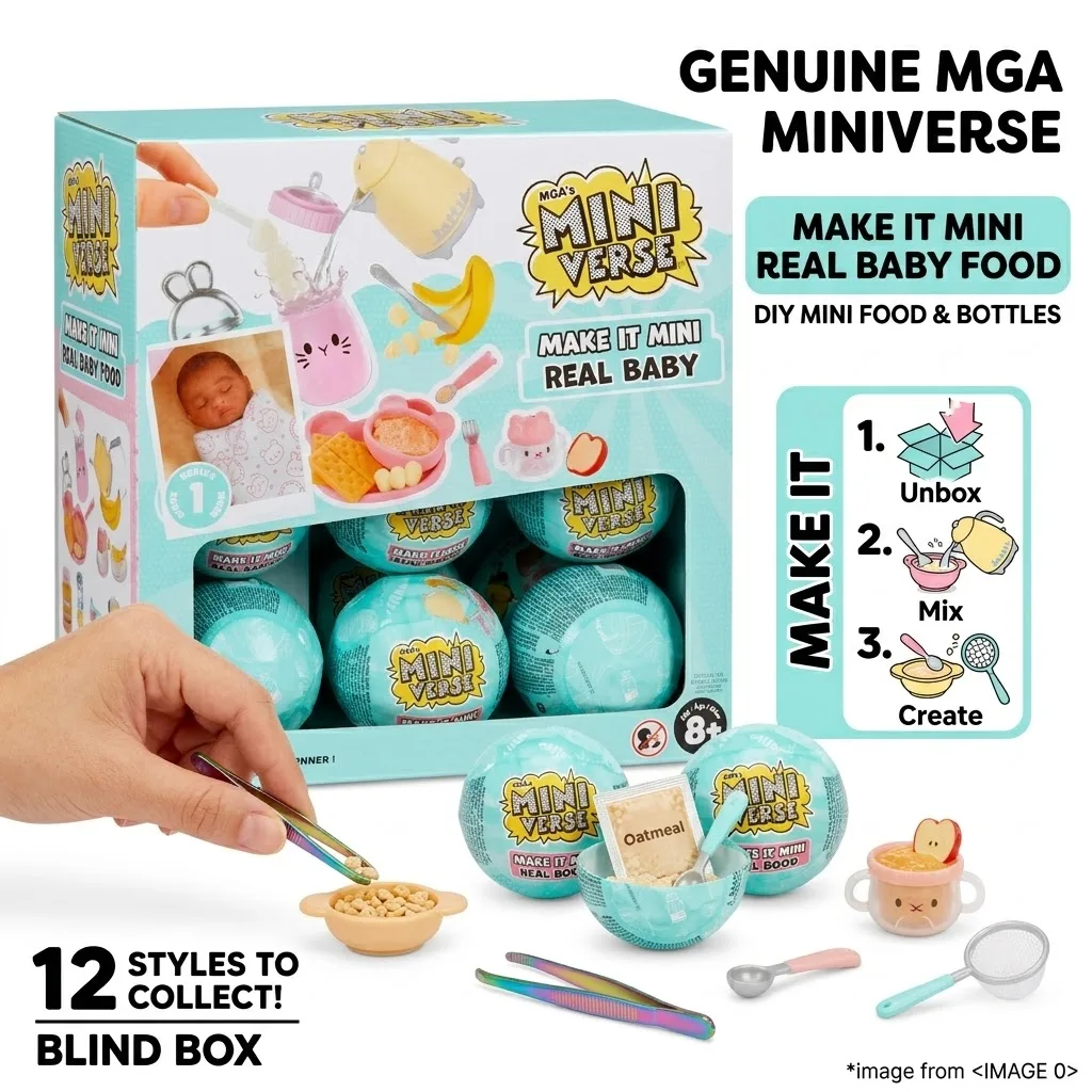 Baby Food Under 1 Year - Original MGA Miniverse Make It Mini