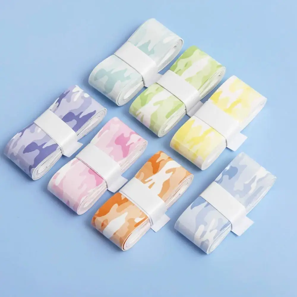 Shock-Absorbing Badminton Racket Tape Wear-resistant Soft Sweat-Absorbent Grip Tape Anti-Slip Handle Wrapping Belt Fishing Rod