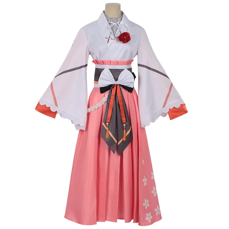 

Agents of the Four Seasons Kimono Cosplay Costume Anime Character Halloween Masquerade Performance Clothing for Women hf5]]