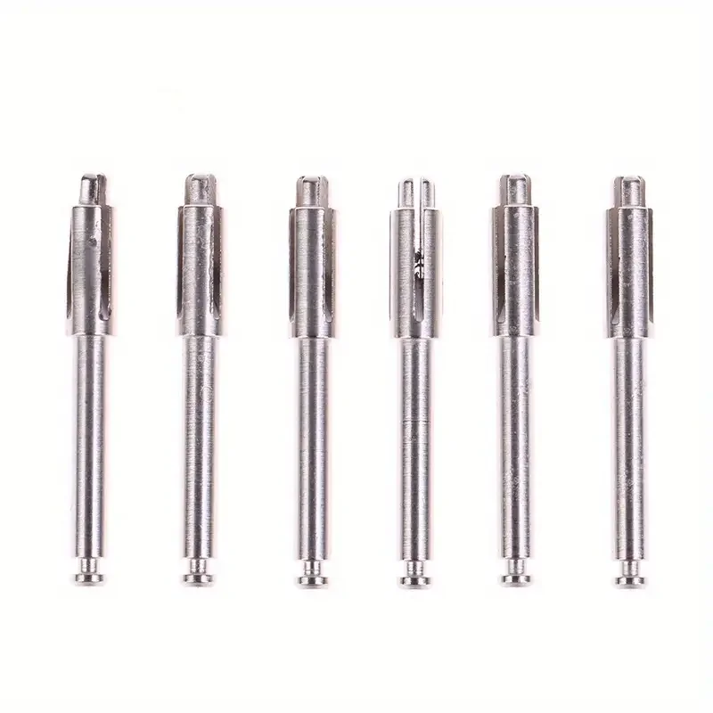 6pcs Dental Mandrels: Stainless Steel Discs for Polishing & Rotary Tool Shank Set for Polisher Machine