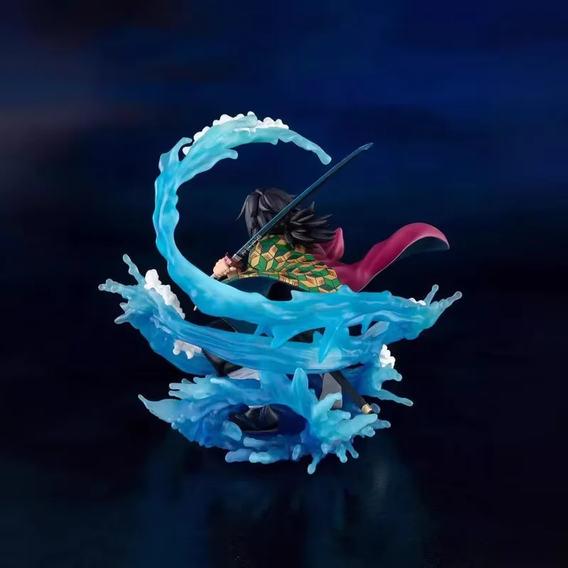 17 cm Premium Boxed Tomioka Giyuu Action Figure Water Ademhaling Stijl Vorm Nul Authentieke Collectible Grade Desktop Ornament Gift