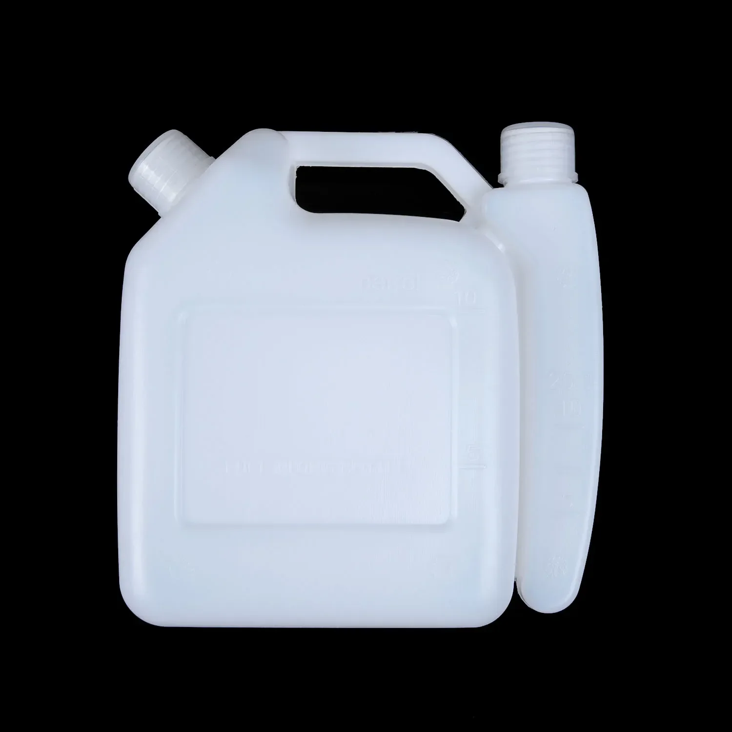 Soporte botella mezcladora tanque combustible gasolina aceite portátil 25:1 50:1 contenedor para recortadoras de motosierra almacenamiento de motor de aceite de 2 tiempos