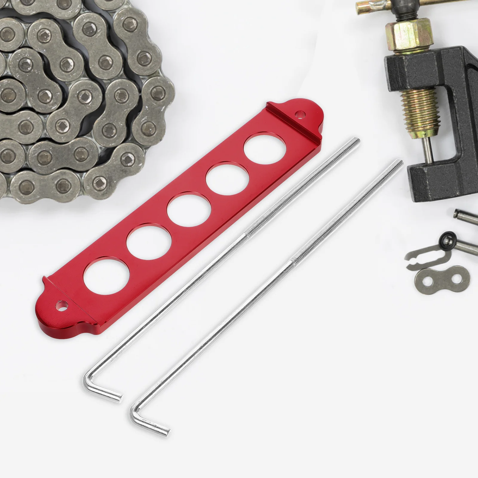 

Aluminum Alloy Car Bracket Racing Holder Lightweight Durable Tie Down Lock for Automotive Vehicle Mounting