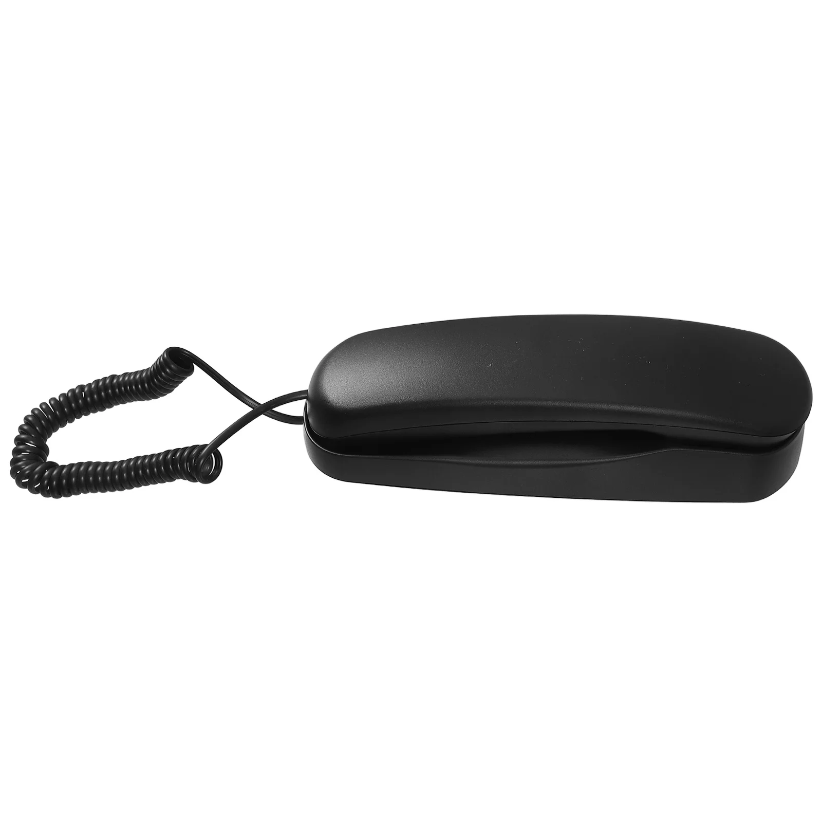 هاتف سلكي مثبت على الحائط، أسود للمنزل والمكتب والفندق، هاتف معلق على الحائط، صوت منزلي واضح، اتصال متعدد الخطوط #5