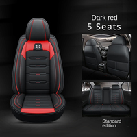 Universal Style 3D Car Seat Cover for SEAT All Models Leon Arona Ateca Tarraco Ibiza Alhambra Interior Accessories Pu Leather