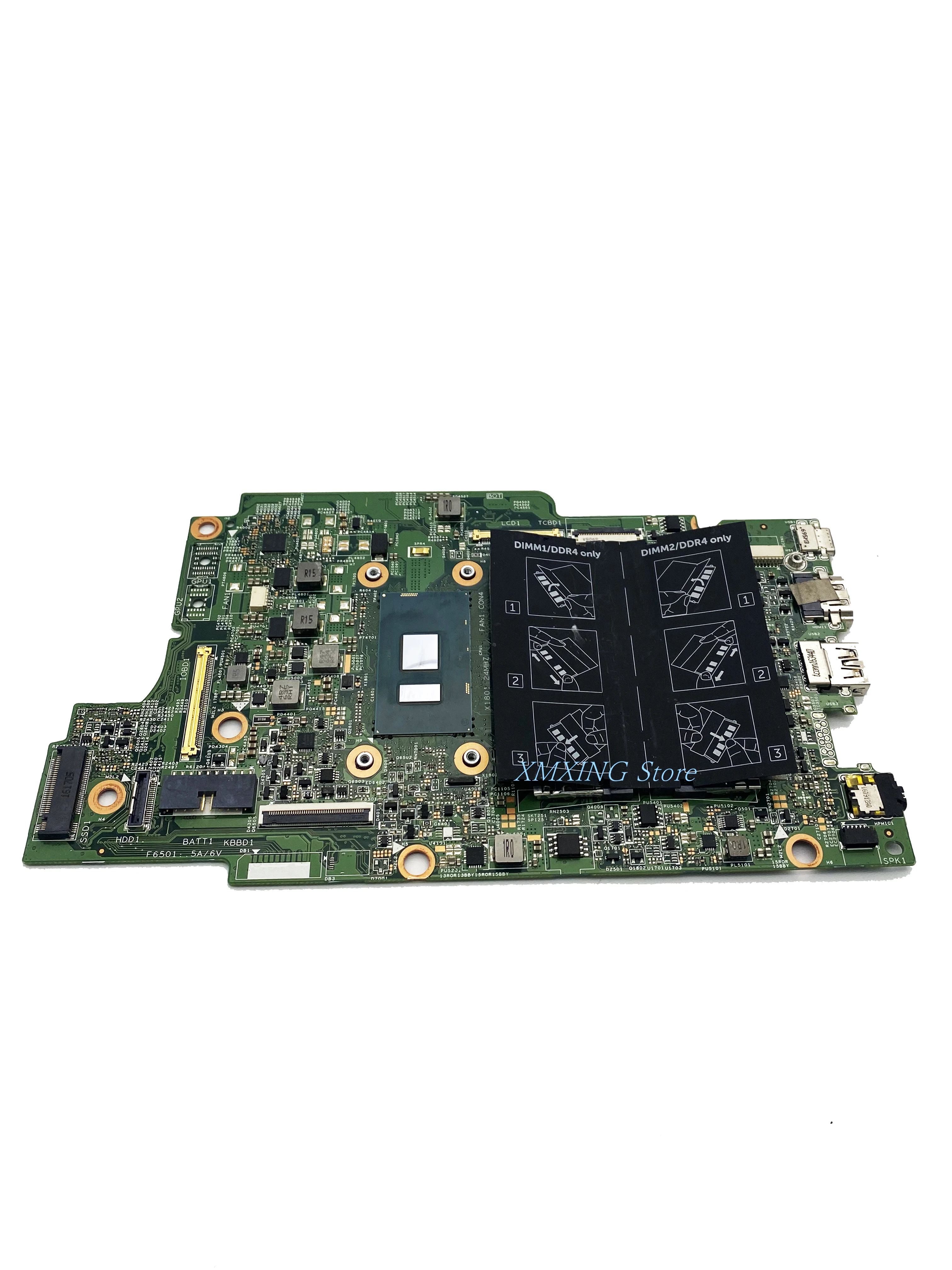 FULCOL Per DELL Latitude 13 3379 SR2EX 4405U CPU CN-0YG0DJ 0YG0DJ YG0DJ DDR4 Testato Al 100% di lavoro