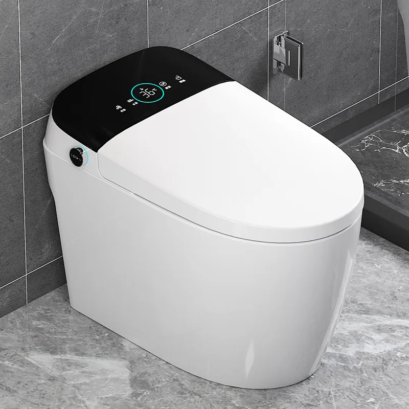 Intelligent Siphonic Flush Toilet Seat with Instant Heating and No Water Pressure Limit