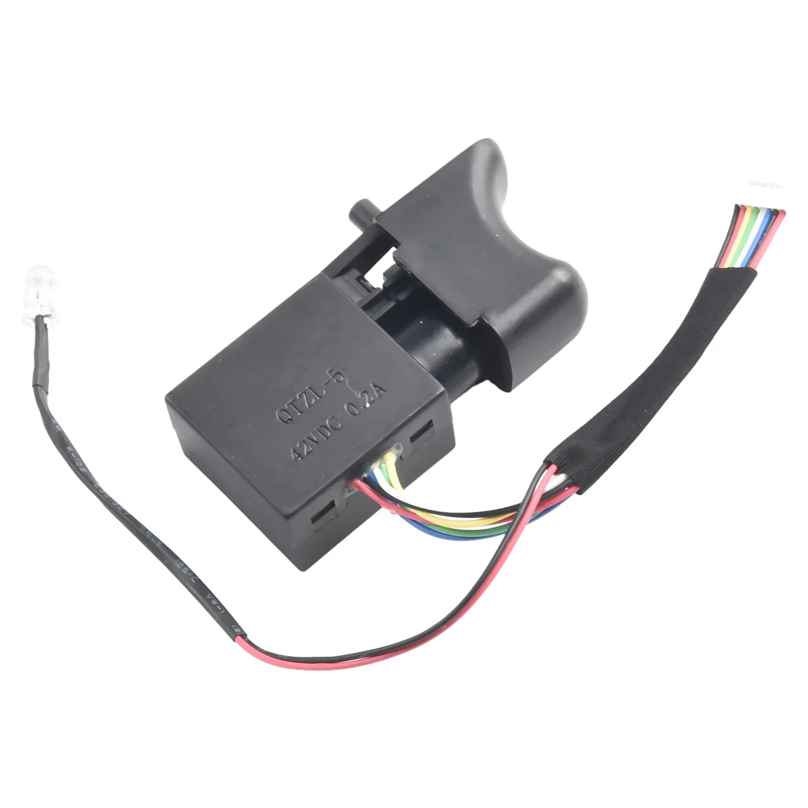 Power Tools Trigger Switch Controller Drill Switch Plastic + Metal Speed Switch 7.2V-24V Adjustable FA2-16/1WEK