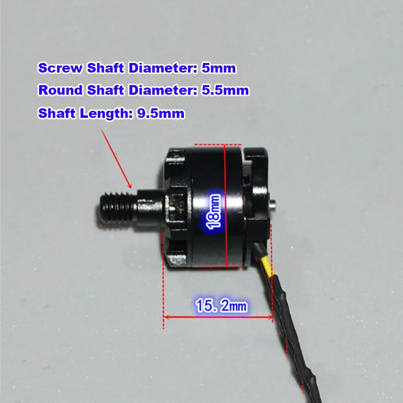 2 قطعة 1306 2S-3S محرك صغير بدون فرشاة 3000KV محرك عالي السرعة لتقوم بها بنفسك طائرة متعددة الدوار طائرة بدون طيار نموذج