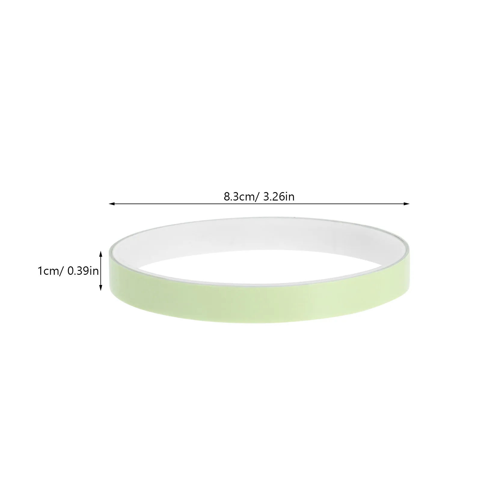 5 Rolls Glow in The Dark Fluorescent Stair Tape Green Luminous Safety Warning Strip for Steps Walkways Emergency Exits Schools
