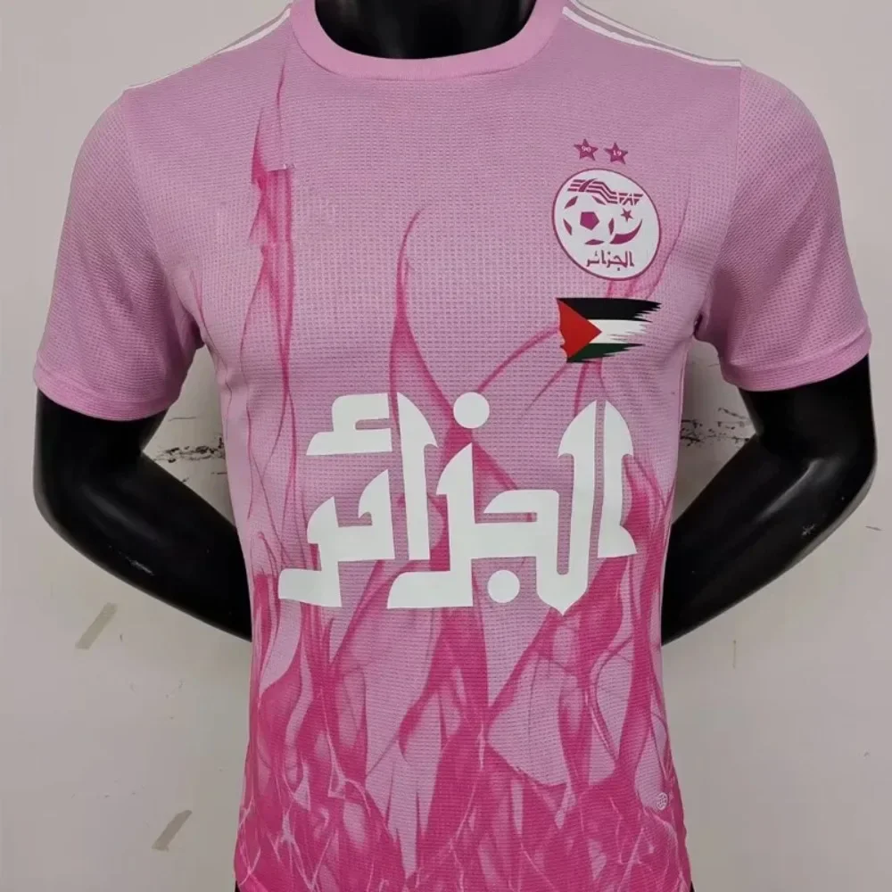 Summer New 25-26 Printed Algeria Special Edition Football Jersey 3D Printed Fashion Short Sleeve T-Shirt for Men and Women